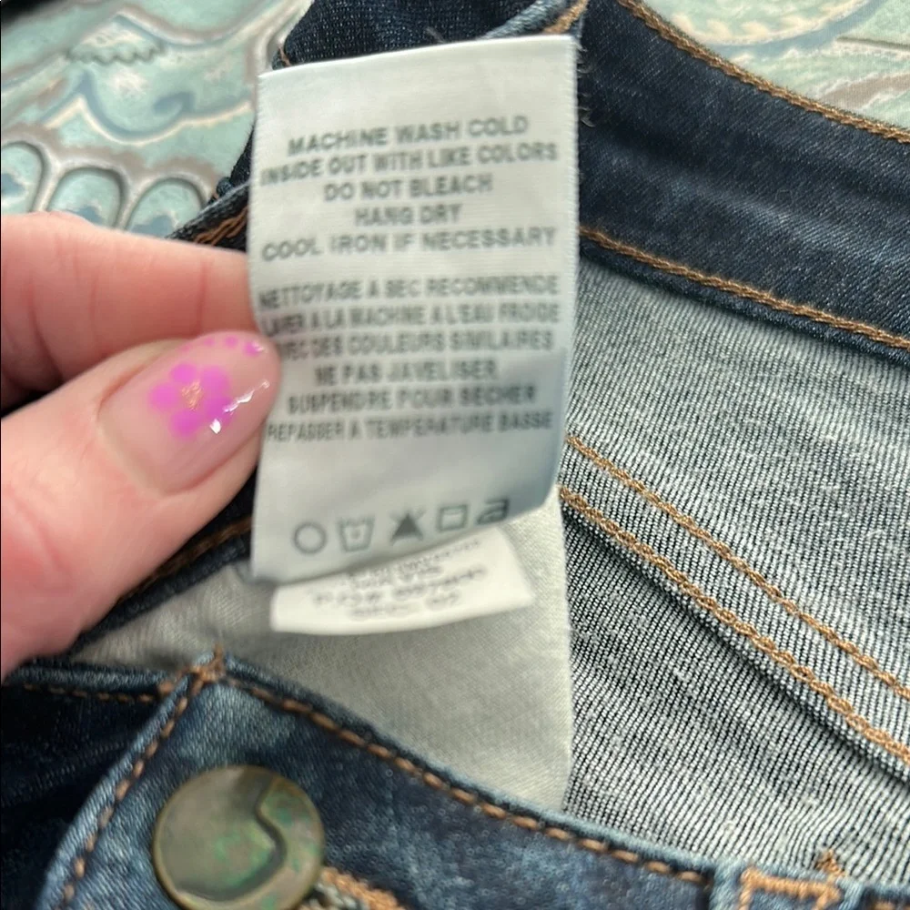 Joe's Jeans Blue Skinny Denim - Picture 3 of 5